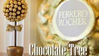 How to Make a Ferrero Rocher Chocolate Tree [upl. by Aerdno]