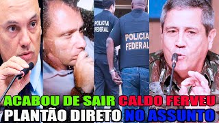 🔥NOTICIA URGENTE ACABOU DE SAIR  GENERAL DO EXÉRCITO VEM A PÚBLICO E ARGUMENTA DECISÃO BOMBA NA PF [upl. by Nigrom]