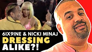 Trollz 6ix9ine amp Nicki Minaj show off matching fashion sense together EXCLUSIVE [upl. by Nisse346]