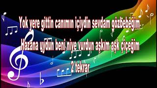 Reha Aşk Çiçeğim Karaoke Orj [upl. by Olive342]