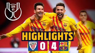 🏆 HIGHLIGHTS ATHLETIC 04 BARÇA COPA DEL REY 2021 FINAL CHAMPIONS 🏆 CopaBarça [upl. by Larkins]