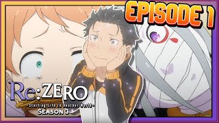 The Return of Pain and Despair  ReZero Season 3 Ep 1 Review [upl. by Ahsienat]