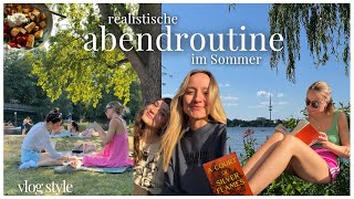 Meine Abendroutine WEEKLY VLOG meiner Abende im Sommer Picknicken Eras Tour in Hamburg hören [upl. by Airitak772]