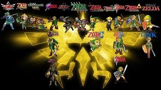 ¿Cuántos Link diferentes hay en la saga Zelda [upl. by Brena]