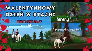 WALENTYNKOWY DZIEŃ W STAJNI 💗  PRZYJAZD NOWYCH KONI 🐴  Realistyczne SSO 7 [upl. by Kayley]