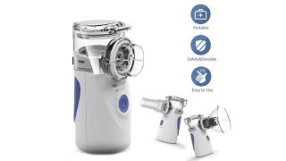 Inhaler Ultrasonic Nebulizer Strong Mist for Baby Kids Adults [upl. by Aynav]