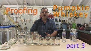 E18 Proofing pumpkin whiskey part 3 [upl. by Aisiat]