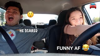 I drove my sisters BFs CAR  FUNNY AF [upl. by Baniaz399]