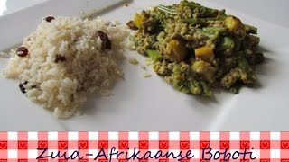 ZuidAfrikaanse Boboti  Recept  Koken met Marielle [upl. by Ahsirk137]