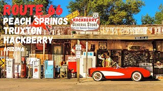 ROUTE 66 ROAD TRIP PEACH SPRINGS TRUXTON HACKBERRY  ARIZONA [upl. by Akemit973]