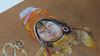 REALISTIC DRAWING OF RAJAGOPALAN [upl. by Aiclid164]