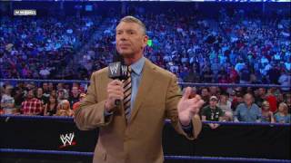 Mr McMahon addresses the WWE Universe [upl. by Neiviv725]