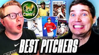 RANKING THE TOP 10 STARTING PITCHERS with CBREV [upl. by Sahc798]