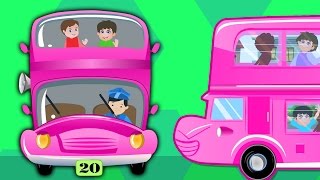 rodas no autocarro  compilação  popular rima infantil [upl. by Oramlub]