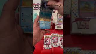 Quick pulls from Zapdos 151 Pokemon collection pokemon pokemaniac pokemoncards boosterbox r [upl. by Drofub318]