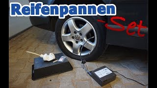 Reifenpannenset im Test  VW Bus T5 Multivan [upl. by Narhem420]