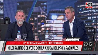 📢HABLA UNO DE LOS DIPUTADOS RADICALES A FAVOR DEL VETO quotESTA ES UNA OPORTUNIDAD PARA EL GOBIERNOquot [upl. by Snow]