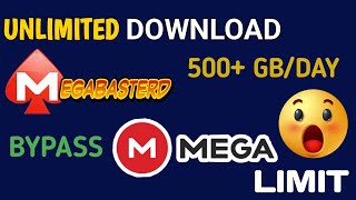 How To Bypass MEGA Transfer Quota Exceeded  Bypass MEGA Limit Latest Method 2024 [upl. by Keever610]