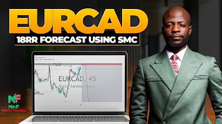 EURCAD 18 RR FORECAST USING SMC [upl. by Llerdnad]