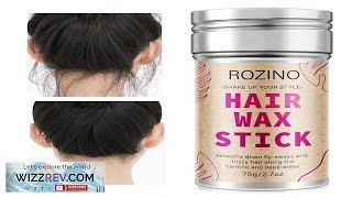 75g Hair Styling Wax Stick Ideal For Controlling Frizzy And Unruly Edges Review [upl. by Nojad]