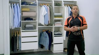 How to Install a Connex Wardrobe  Mitre 10 Easy As DIY [upl. by Aihtnys586]