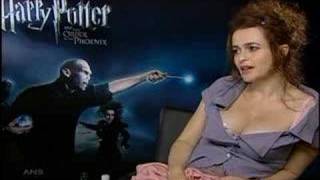 HELENA BONHAM CARTER BITES INTO HARRY POTTER [upl. by Naj]