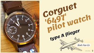 Corgeut 6497 pilot watch [upl. by Karolina]