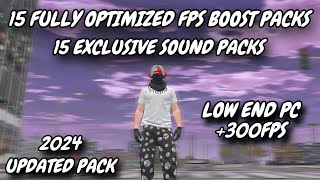 FiveM  15 BEST Exclusive OPTIMIZED FPS Graphics Packs amp 15 Sound Packs [upl. by Garik]