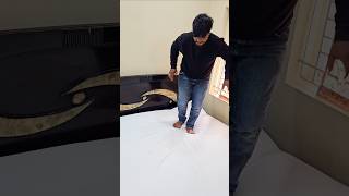 ఏంటి మరి ఇంత తక్కువ అనుకోలేదు 😳Emma Mattress Unboxing shorts vlog emmamattress youtubeshorts [upl. by Hanni]