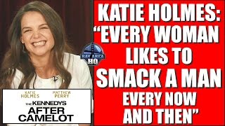 KATIE HOLMES OPENS UP IN THE KENNEDYS AFTER CAMELOT INTERVIEW WITH MATTHEW PERRY [upl. by Engenia608]