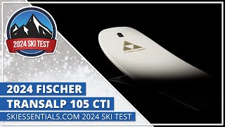 2024 Fischer Transalp 105 CTI  SkiEssentialscom Ski Test [upl. by Nairrad]