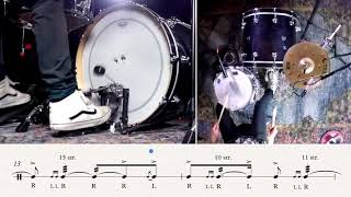 Double Bass Drum Rudiment Solo 4 [upl. by Lieberman]