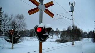 SJ InterCity nr 80 from Stockholm C to Östersund C closing Ockelbo [upl. by Ise]