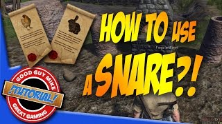 How to use a Snare  Life is Feudal [upl. by Airtemed713]