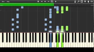 Blues Brothers  Rawhide Synthesia Tutorial [upl. by Atteloj]