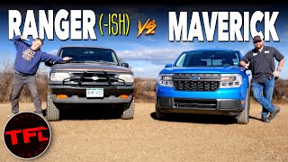 060 Shootout Is The New Ford Maverick Hybrid QUICKER Than The Legendary Ranger 40 [upl. by Narud]