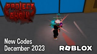 Roblox Project Ghoul New Codes December 2023 [upl. by Gnes]