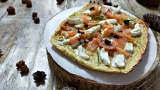 PIZZA CAVOLFIORE  RICETTA VELOCE E LEGGERA SATURDAYALTERNATIVEPIZZA [upl. by Vivyan]