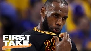 Marcellus Wiley Feels Bad For LeBron James  First Take  June 7 2017 [upl. by Marelya676]