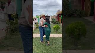 Así se Baila en Zacatecas  El Cazadero Sain Alto Zac baile bailes tamborazo chotis [upl. by Ariday]