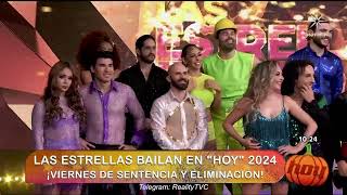 ¡ESTAMOS EN VIVO día de ELIMINACIÓN Las Estrellas Bailan en Hoy 2024 ENTRA YAAA [upl. by Lesser]