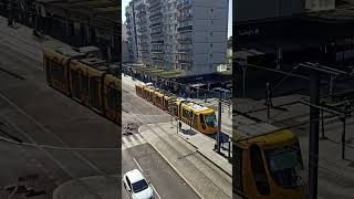 Mulhouse France Tram from above [upl. by Saticilef]