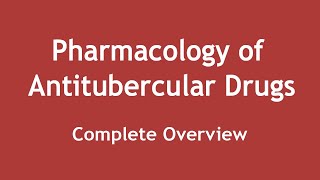 Pharmacology of Antitubercular Drugs Complete Overview ENGLISH  Dr Shikha Parmar [upl. by Luke84]