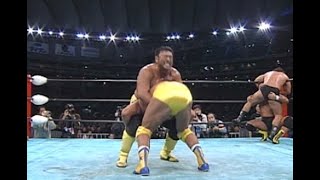 Genichiro Tenryu amp Hiroshi Hase vs Kensuke Sasaki amp Toshiaki Kawada January 28 2001 [upl. by Cirilla]