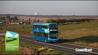 Coastliner 840 Malton To Whitby Scenic Bus Route [upl. by Ayidan]