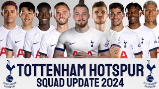 TOTTENHAM HOTSPUR SQUAD UPDATE WITH RADU DRAGUSIN amp TIMO WERNER  SPURS 2024  PREMIER LEAGUE [upl. by Amla]