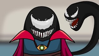 Venom vs Stranger Things in Among us Cartoon Animation ft Doctor Strange [upl. by Gar]