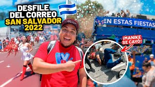 🎉LO MEJOR deL DESFILE del CORREO en SAN SALVADOR fue una locura 🤪 [upl. by Dione898]