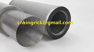 Antistatic Hydraulic Oil Filtration Fan oil filter element 800089237285 knorr Pall PRPCFS347JBR [upl. by Emelia]