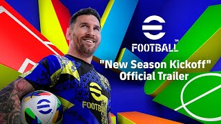 eFootball™ New Season Kickoff Official Trailer [upl. by Aissela411]